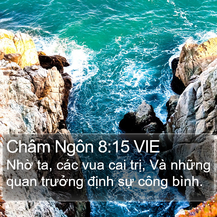 Châm Ngôn 8:15 VIE Bible Study