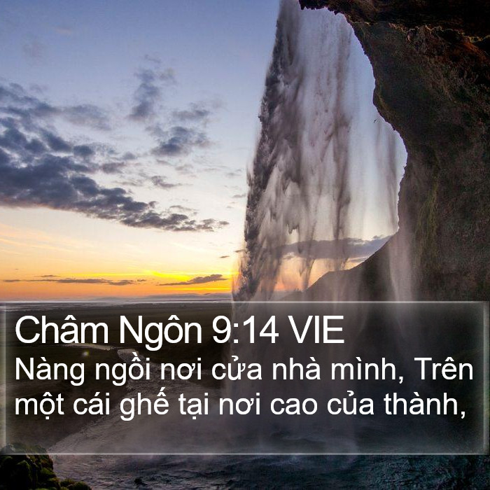 Châm Ngôn 9:14 VIE Bible Study