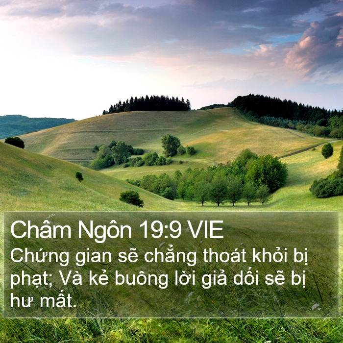 Châm Ngôn 19:9 VIE Bible Study