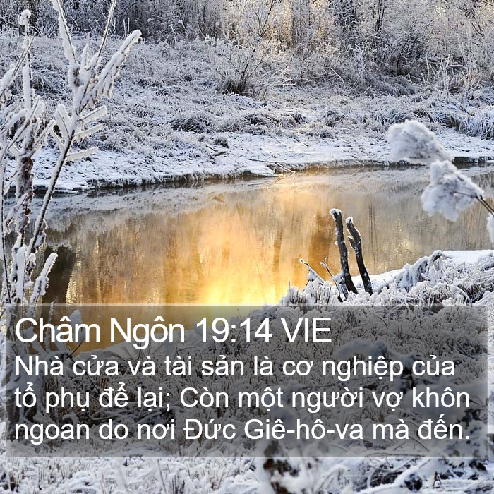 Châm Ngôn 19:14 VIE Bible Study