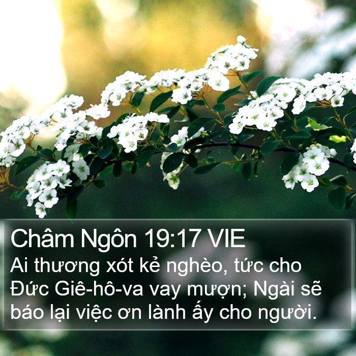 Châm Ngôn 19:17 VIE Bible Study