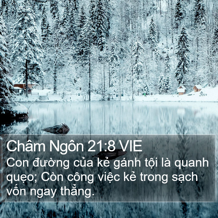 Châm Ngôn 21:8 VIE Bible Study