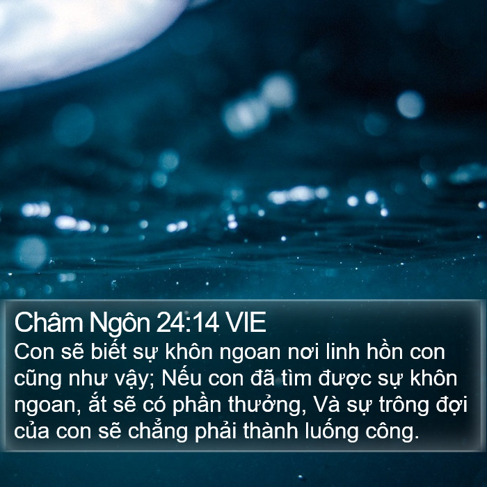 Châm Ngôn 24:14 VIE Bible Study