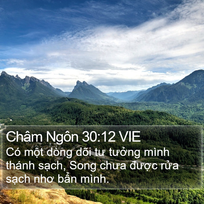 Châm Ngôn 30:12 VIE Bible Study