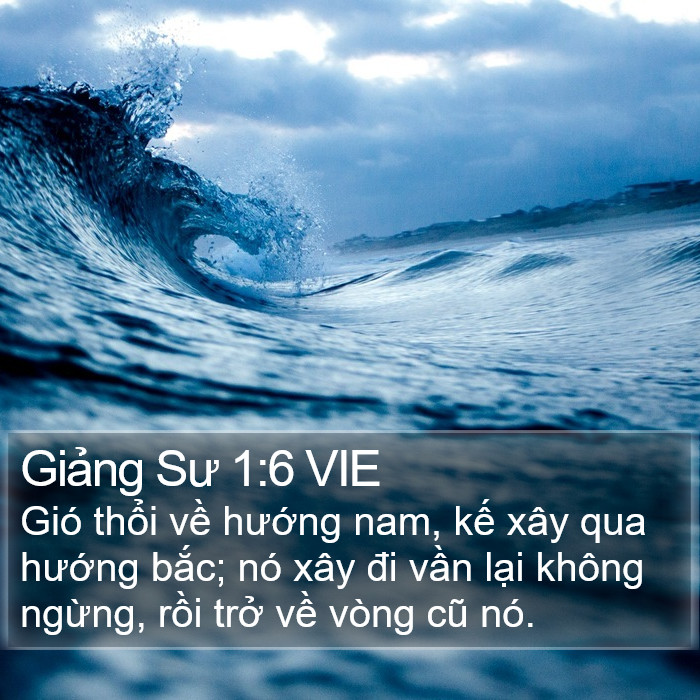 Giảng Sư 1:6 VIE Bible Study