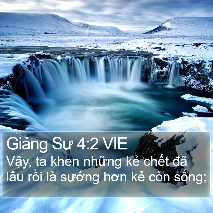 Giảng Sư 4:2 VIE Bible Study