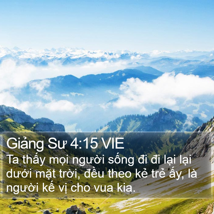 Giảng Sư 4:15 VIE Bible Study