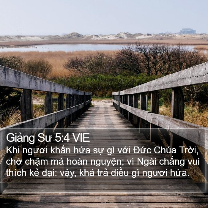 Giảng Sư 5:4 VIE Bible Study