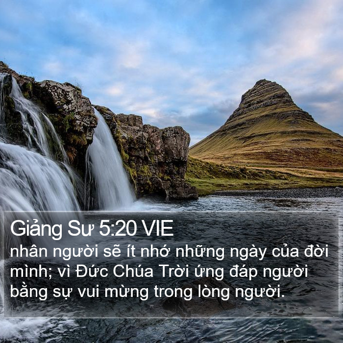 Giảng Sư 5:20 VIE Bible Study