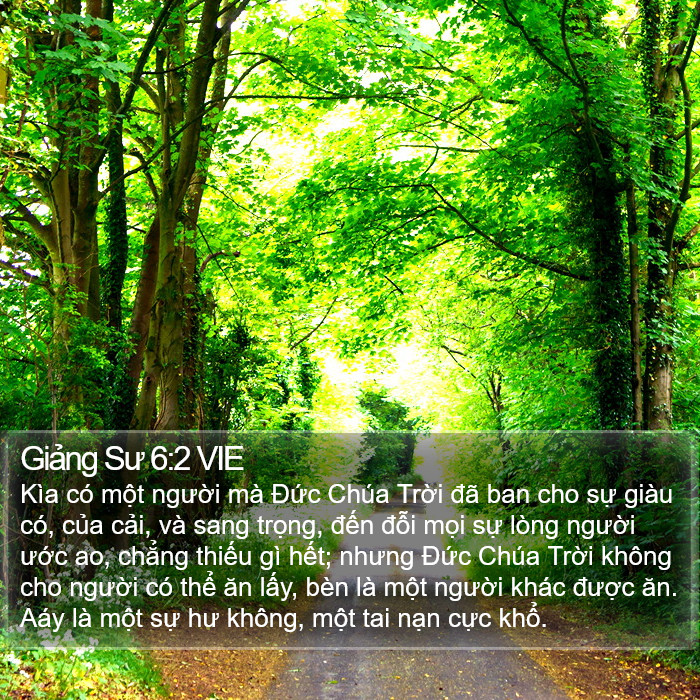 Giảng Sư 6:2 VIE Bible Study