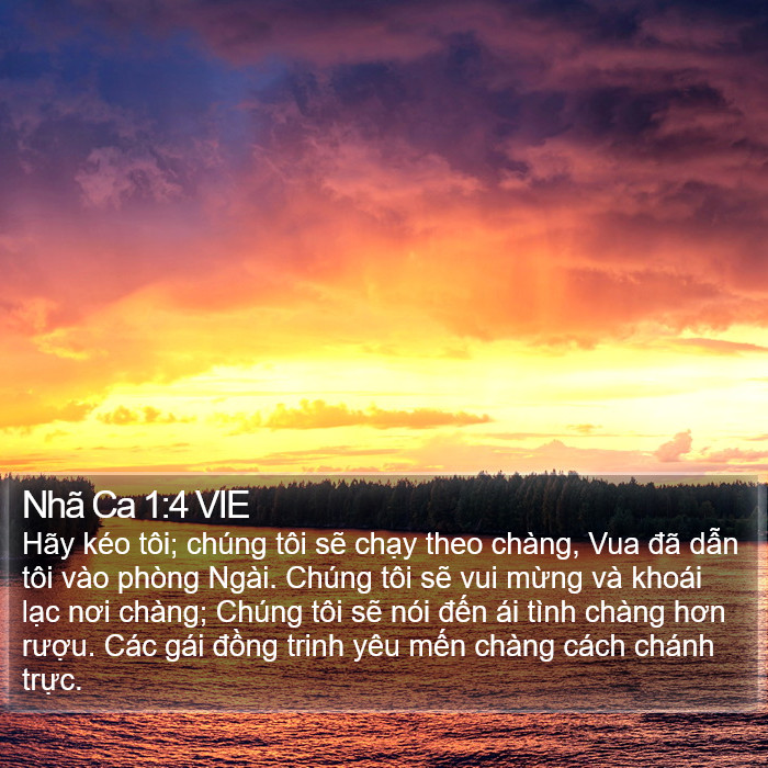 Nhã Ca 1:4 VIE Bible Study