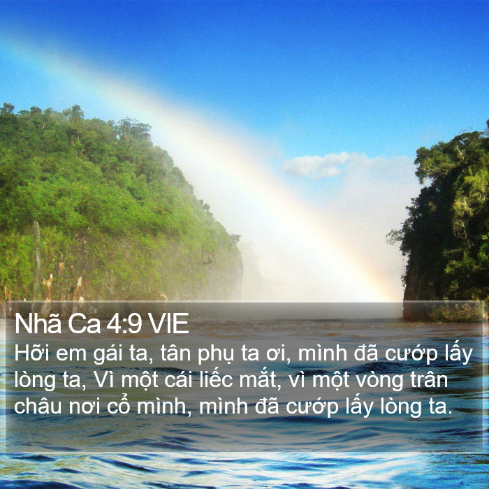 Nhã Ca 4:9 VIE Bible Study