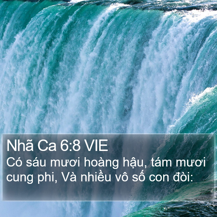 Nhã Ca 6:8 VIE Bible Study