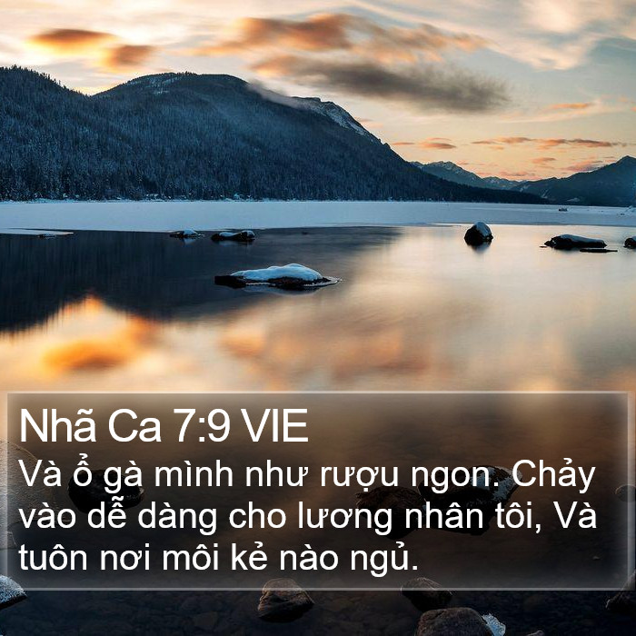 Nhã Ca 7:9 VIE Bible Study