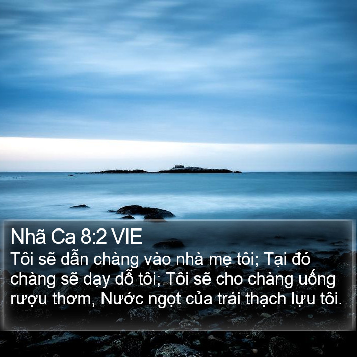 Nhã Ca 8:2 VIE Bible Study