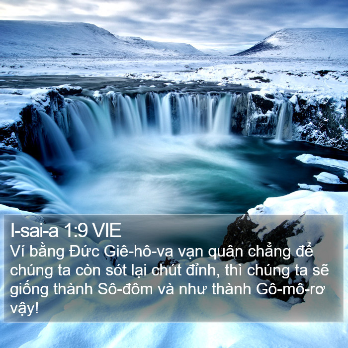 I-sai-a 1:9 VIE Bible Study