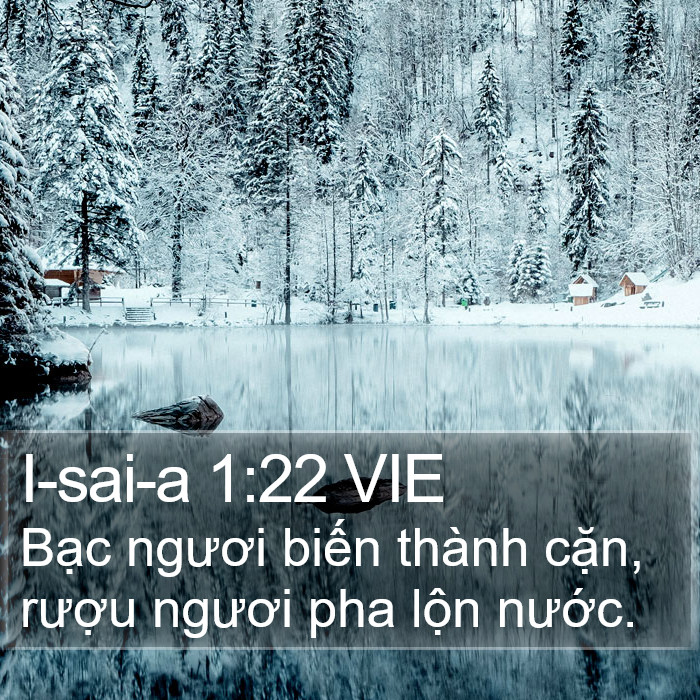 I-sai-a 1:22 VIE Bible Study