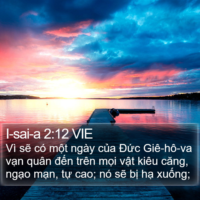 I-sai-a 2:12 VIE Bible Study
