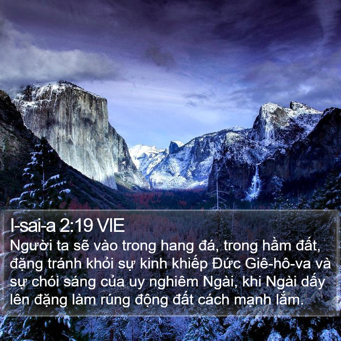 I-sai-a 2:19 VIE Bible Study