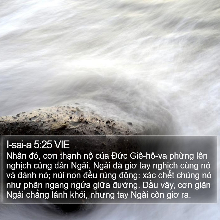 I-sai-a 5:25 VIE Bible Study