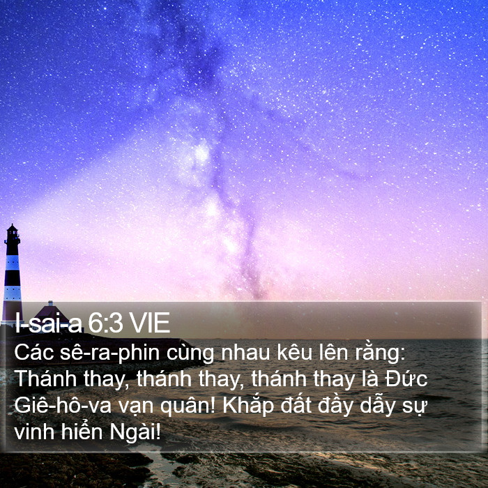 I-sai-a 6:3 VIE Bible Study