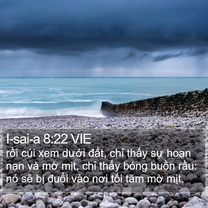 I-sai-a 8:22 VIE Bible Study