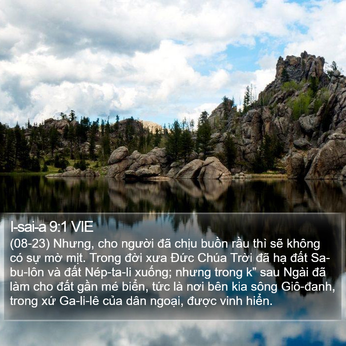 I-sai-a 9:1 VIE Bible Study