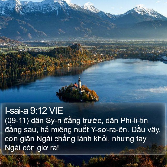 I-sai-a 9:12 VIE Bible Study