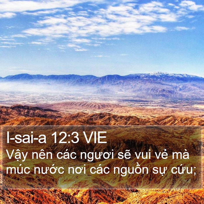 I-sai-a 12:3 VIE Bible Study