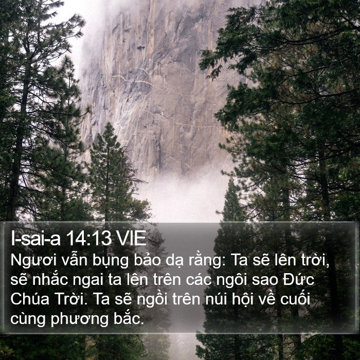 I-sai-a 14:13 VIE Bible Study