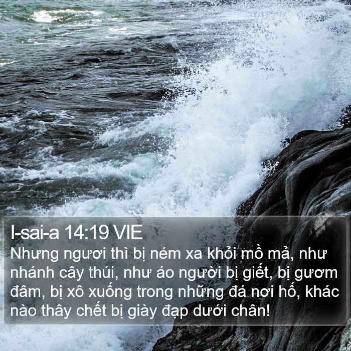 I-sai-a 14:19 VIE Bible Study