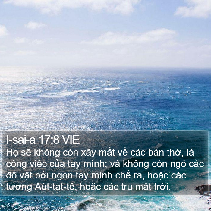 I-sai-a 17:8 VIE Bible Study