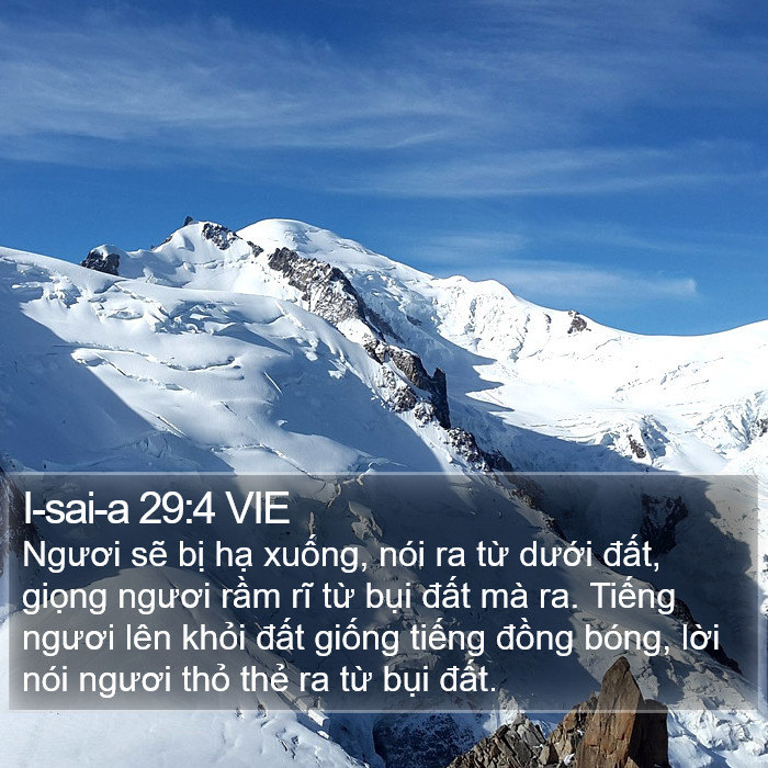 I-sai-a 29:4 VIE Bible Study