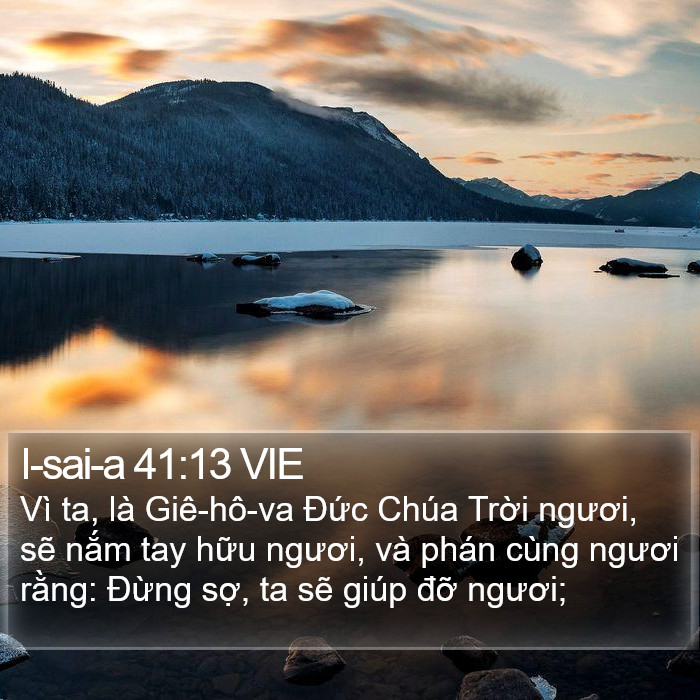 I-sai-a 41:13 VIE Bible Study