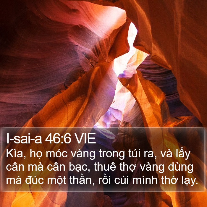 I-sai-a 46:6 VIE Bible Study