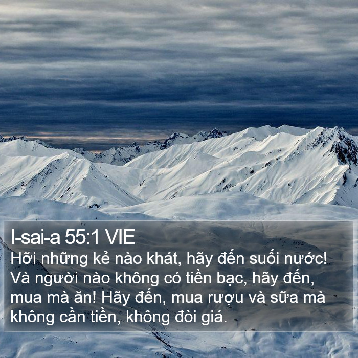 I-sai-a 55:1 VIE Bible Study