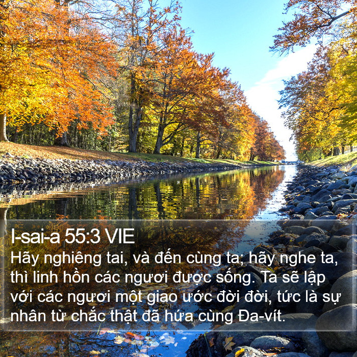 I-sai-a 55:3 VIE Bible Study