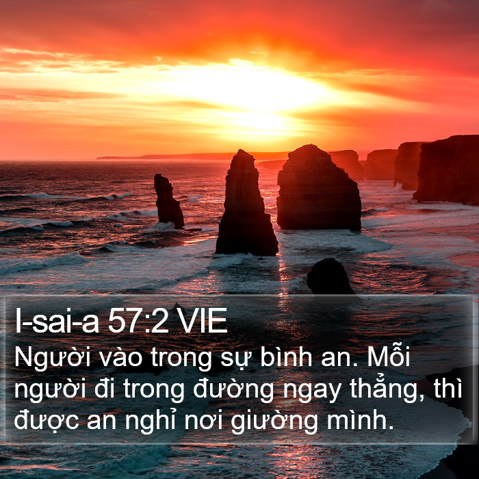 I-sai-a 57:2 VIE Bible Study