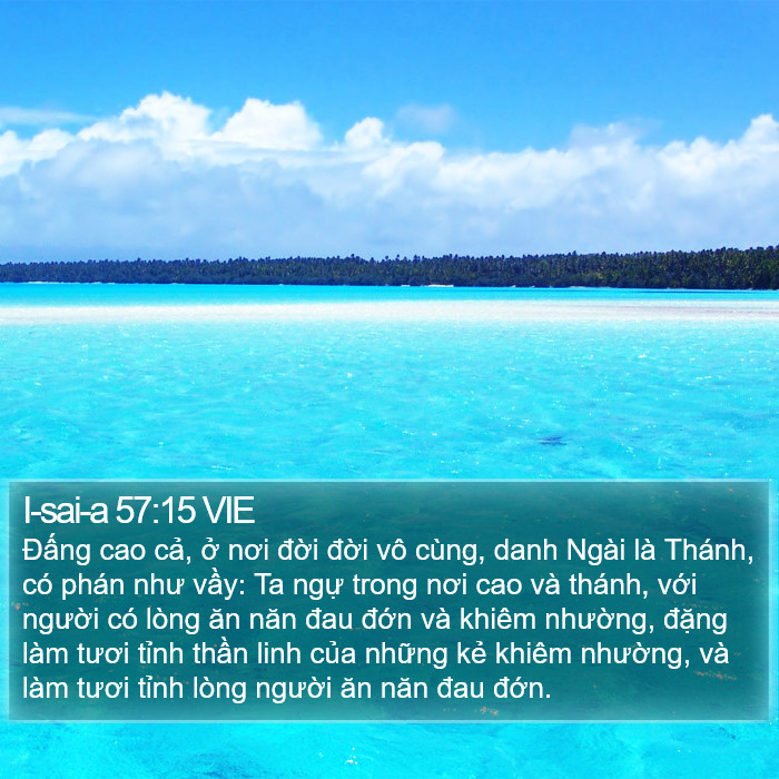 I-sai-a 57:15 VIE Bible Study