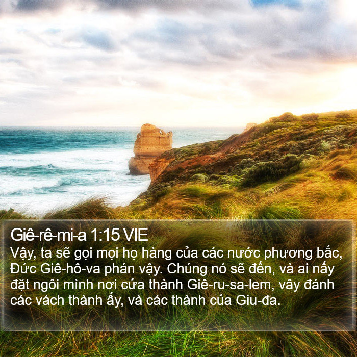 Giê-rê-mi-a 1:15 VIE Bible Study