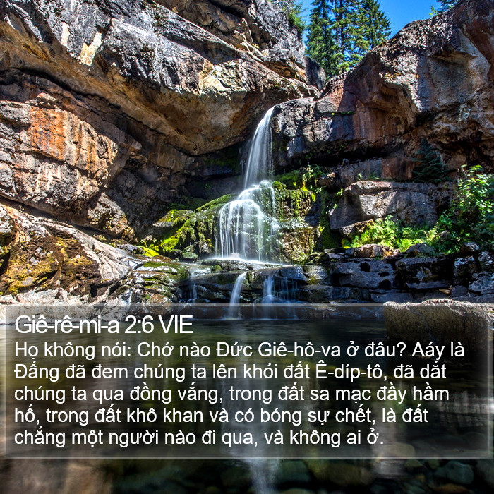 Giê-rê-mi-a 2:6 VIE Bible Study