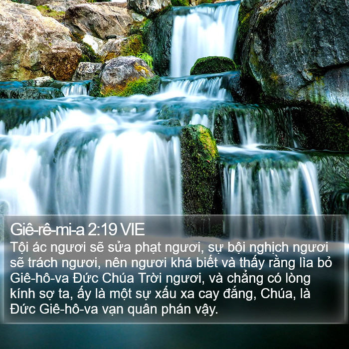 Giê-rê-mi-a 2:19 VIE Bible Study