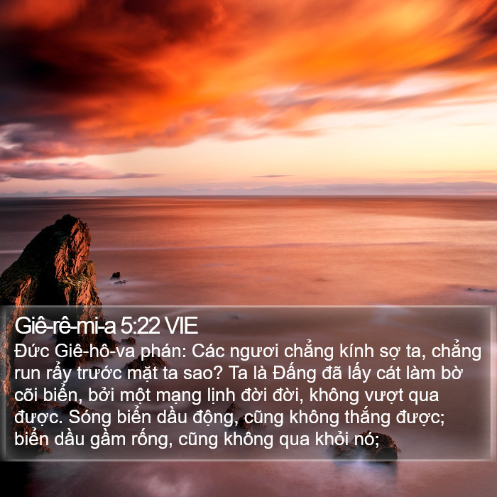 Giê-rê-mi-a 5:22 VIE Bible Study