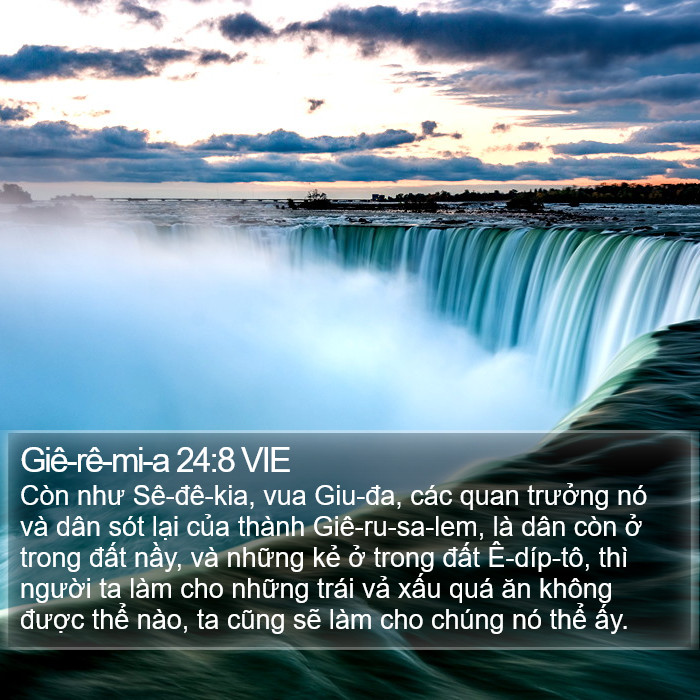 Giê-rê-mi-a 24:8 VIE Bible Study