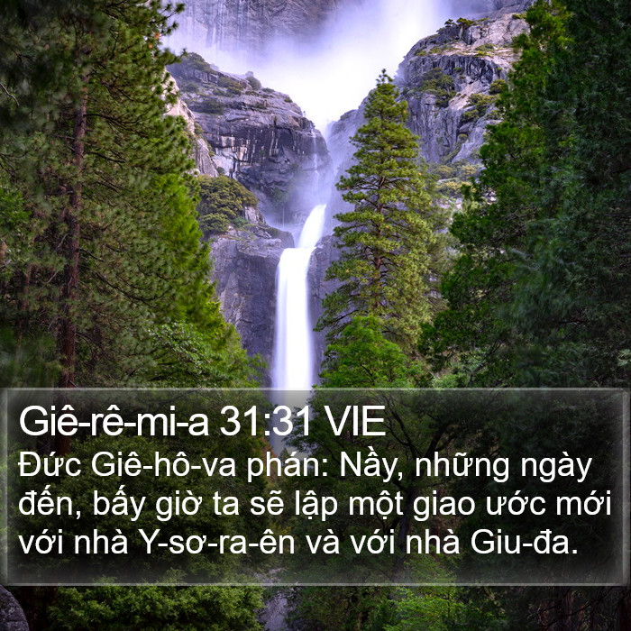 Giê-rê-mi-a 31:31 VIE Bible Study