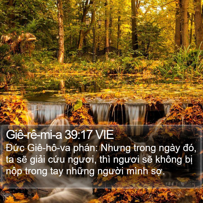 Giê-rê-mi-a 39:17 VIE Bible Study