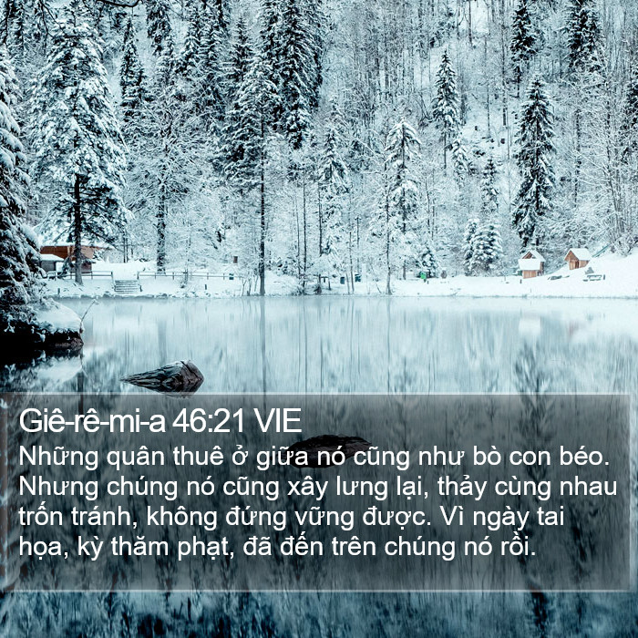 Giê-rê-mi-a 46:21 VIE Bible Study