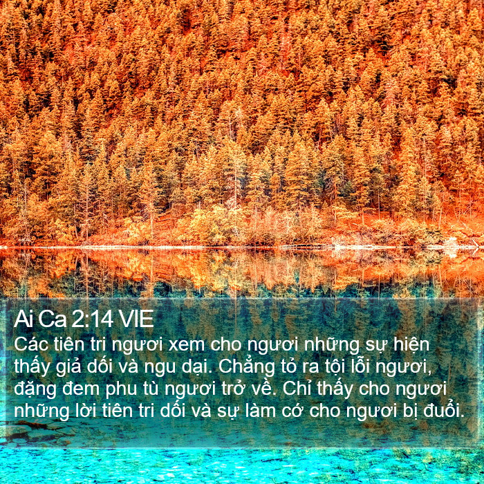 Ai Ca 2:14 VIE Bible Study