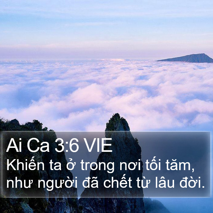 Ai Ca 3:6 VIE Bible Study