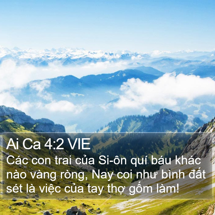 Ai Ca 4:2 VIE Bible Study